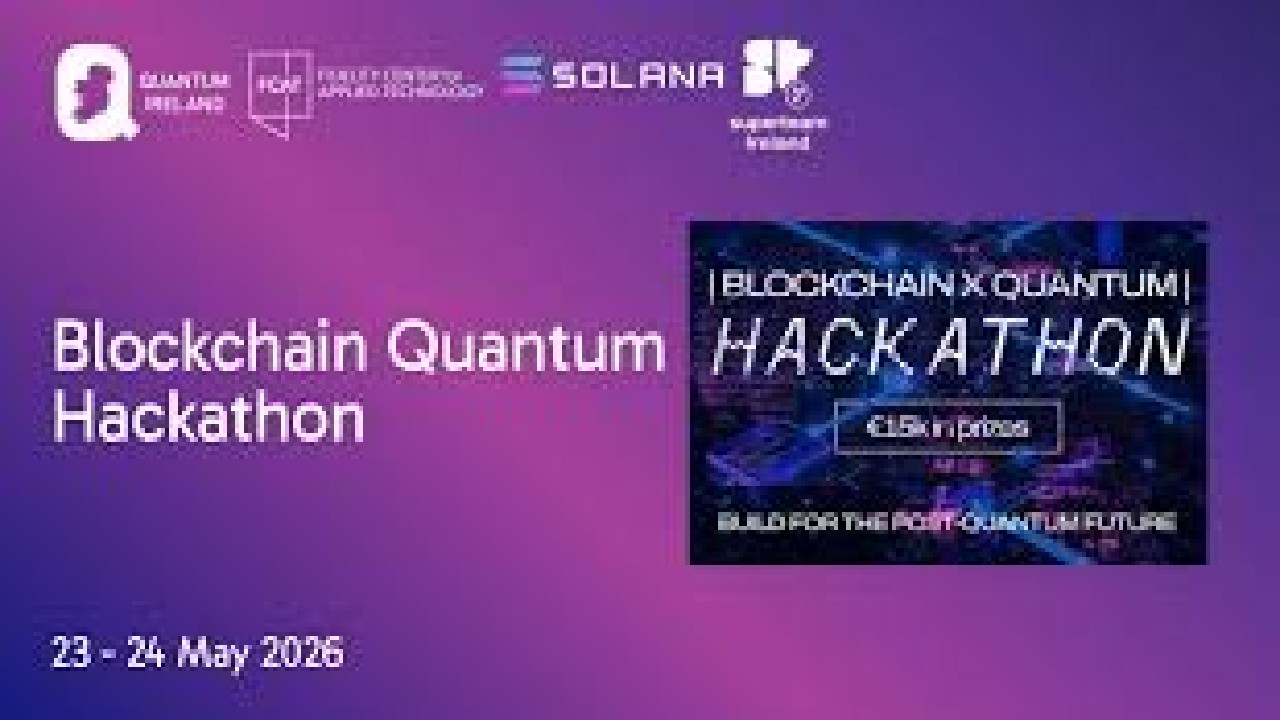 Sligo Fintech Security and Blockchain Hackathon